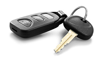 Keyless entry car key fob